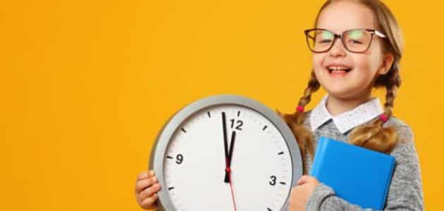 طريقة تعليم الساعة للأطفال
