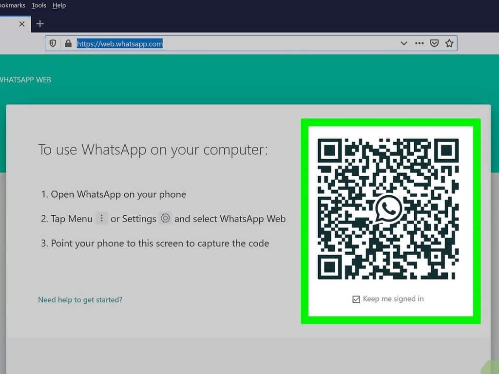 كيفية استخدام whatsapp web