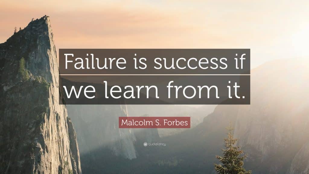 quotes about success and failure
