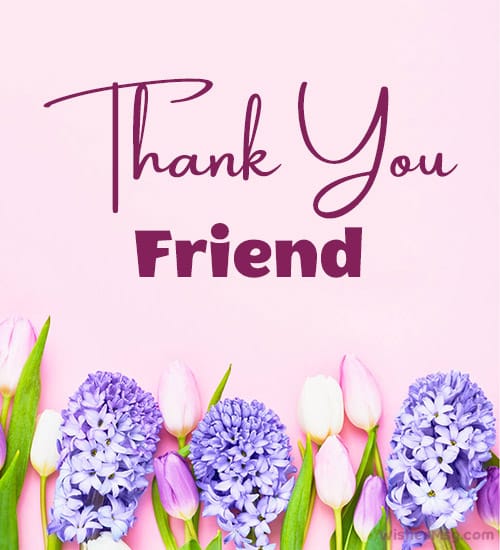thank you messages for friends