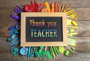 words of thanks to the teacher